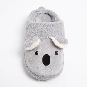 F21 Koala, Cute, cozy, plush slippers! Size L